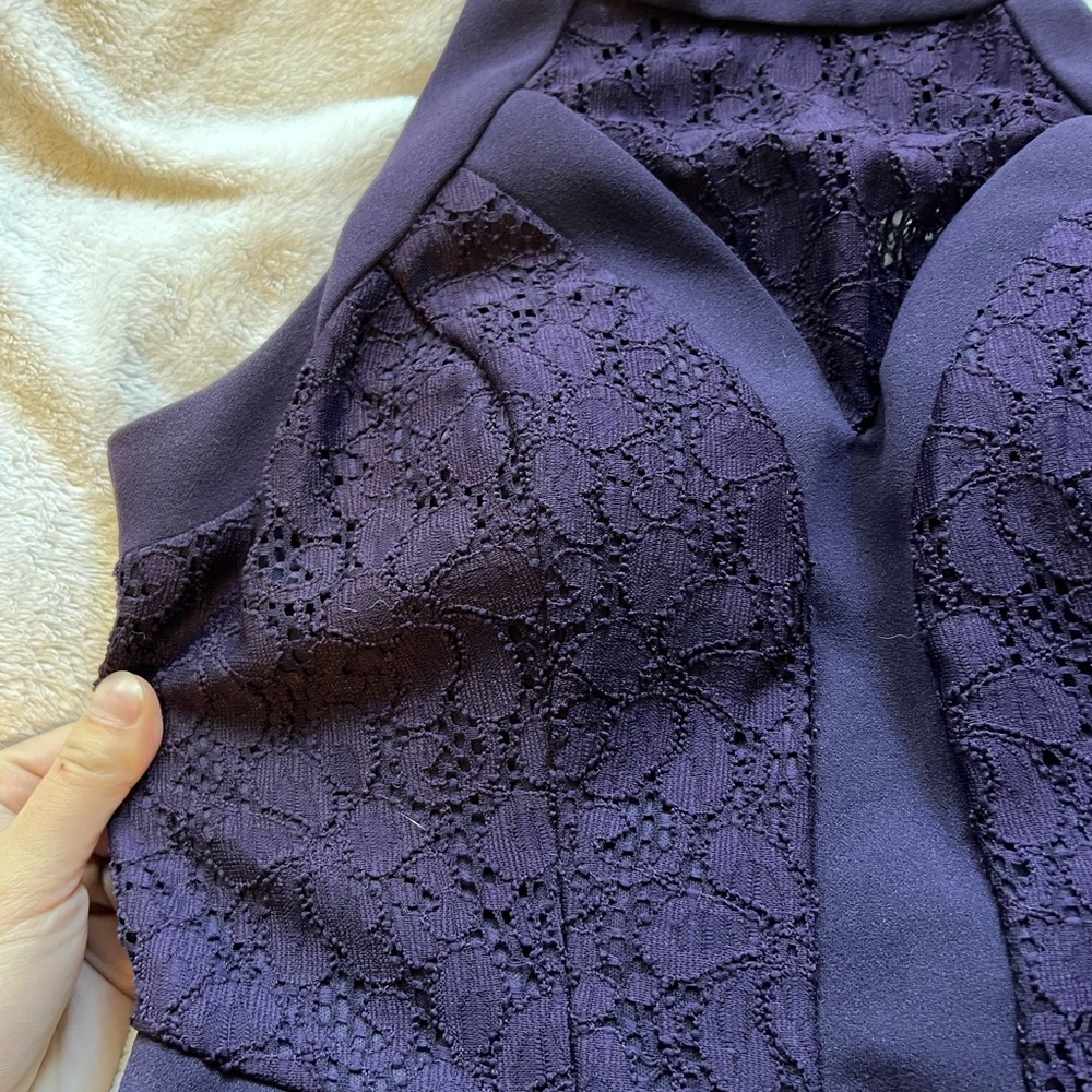 Xtraordinary Deep Purple Sleeveless Top